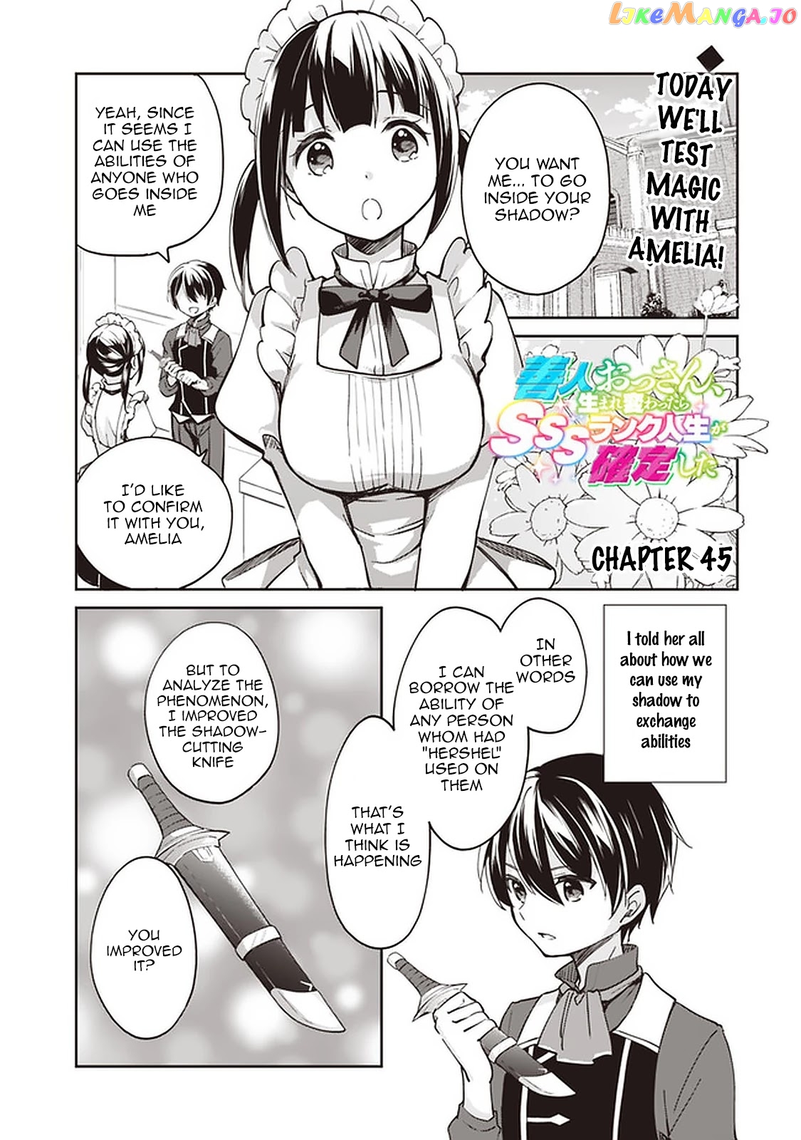 As A Virtuous Middle-Aged Man, My New Life Was Confirmed To Be Sss Rank chapter 45 - page 1