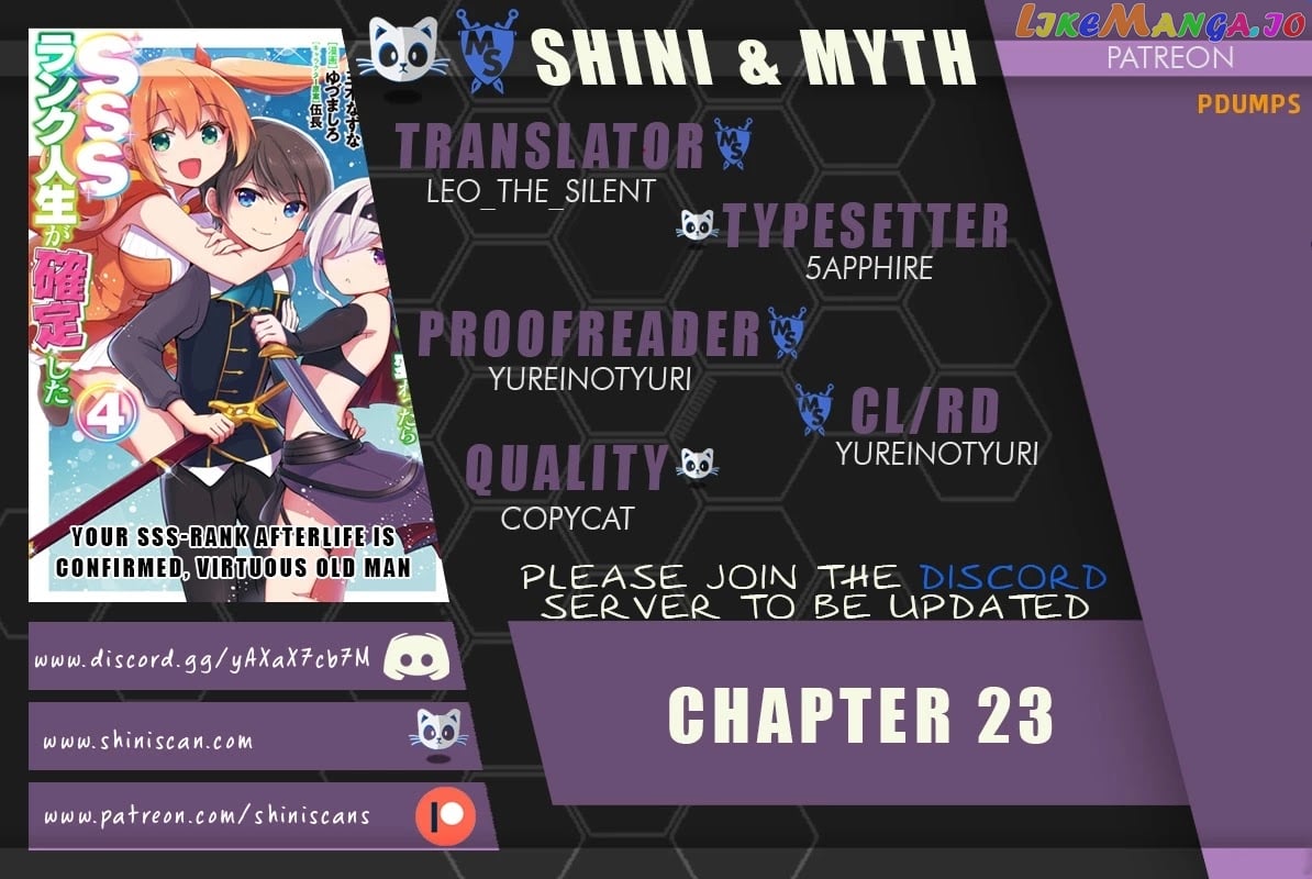 As A Virtuous Middle-Aged Man, My New Life Was Confirmed To Be Sss Rank chapter 23 - page 1