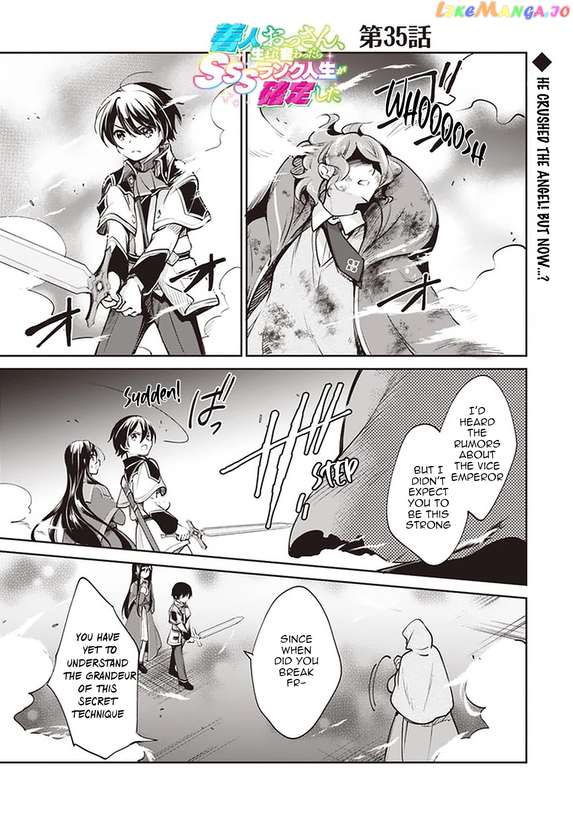 As A Virtuous Middle-Aged Man, My New Life Was Confirmed To Be Sss Rank chapter 35 - page 2