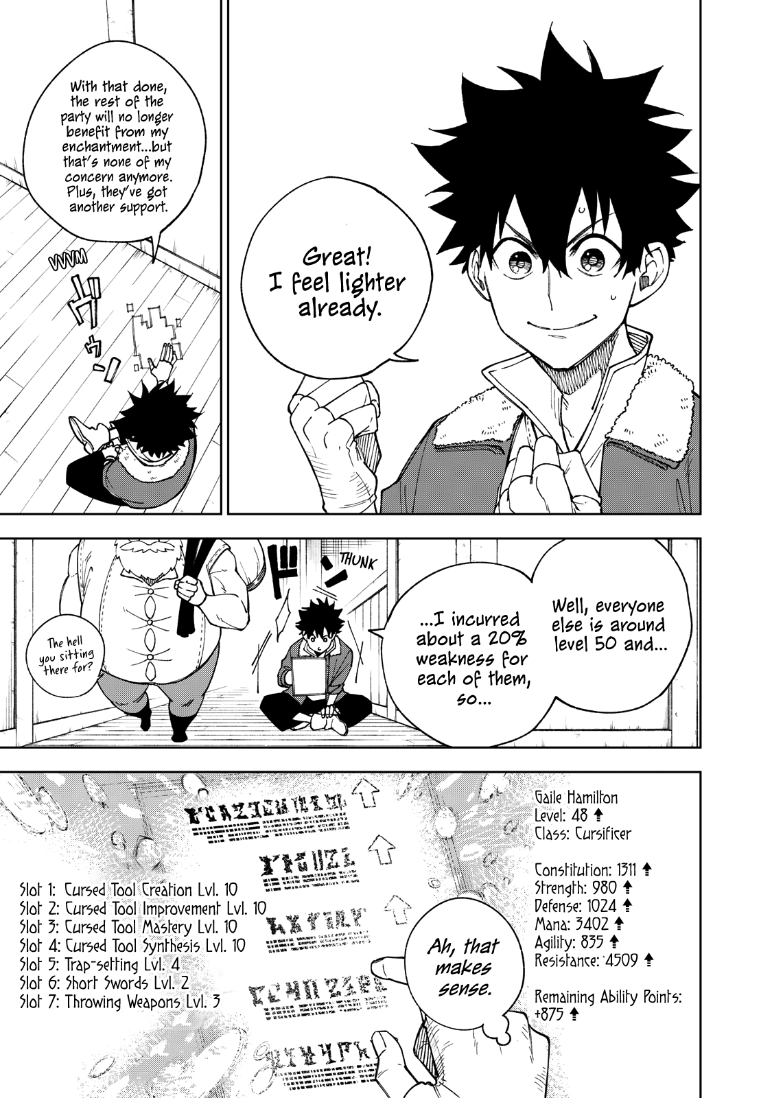 My S-Rank Party Fired Me For Being A Cursificer ~ I Can Only Make “Cursed Items”, But They’re Artifact Class! chapter 1 - page 19