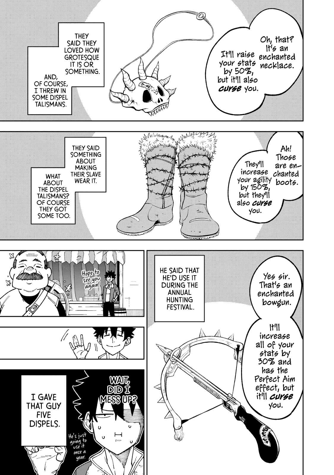 My S-Rank Party Fired Me For Being A Cursificer ~ I Can Only Make “Cursed Items”, But They’re Artifact Class! chapter 2 - page 16