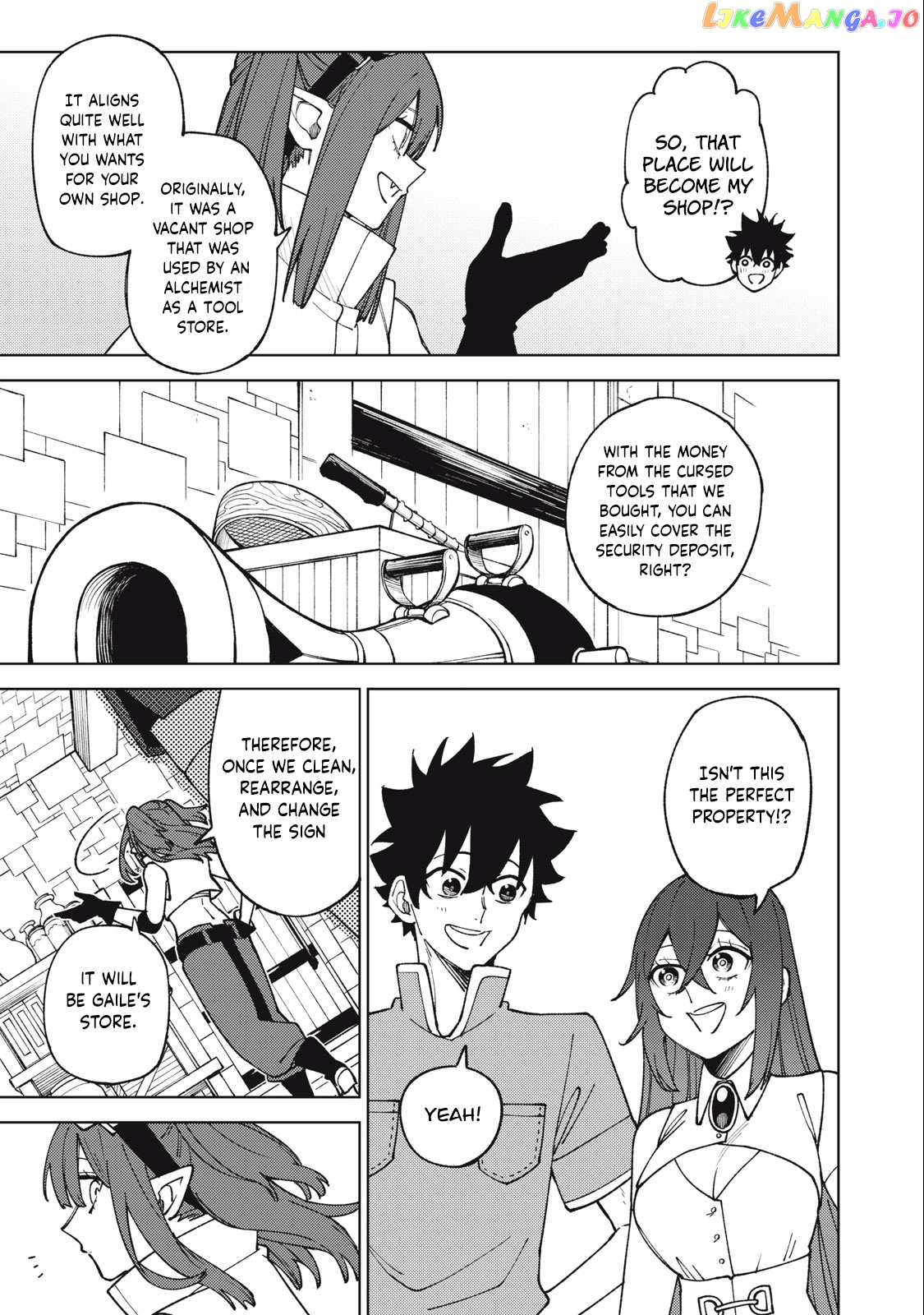 My S-Rank Party Fired Me For Being A Cursificer ~ I Can Only Make “Cursed Items”, But They’re Artifact Class! chapter 22.1 - page 4