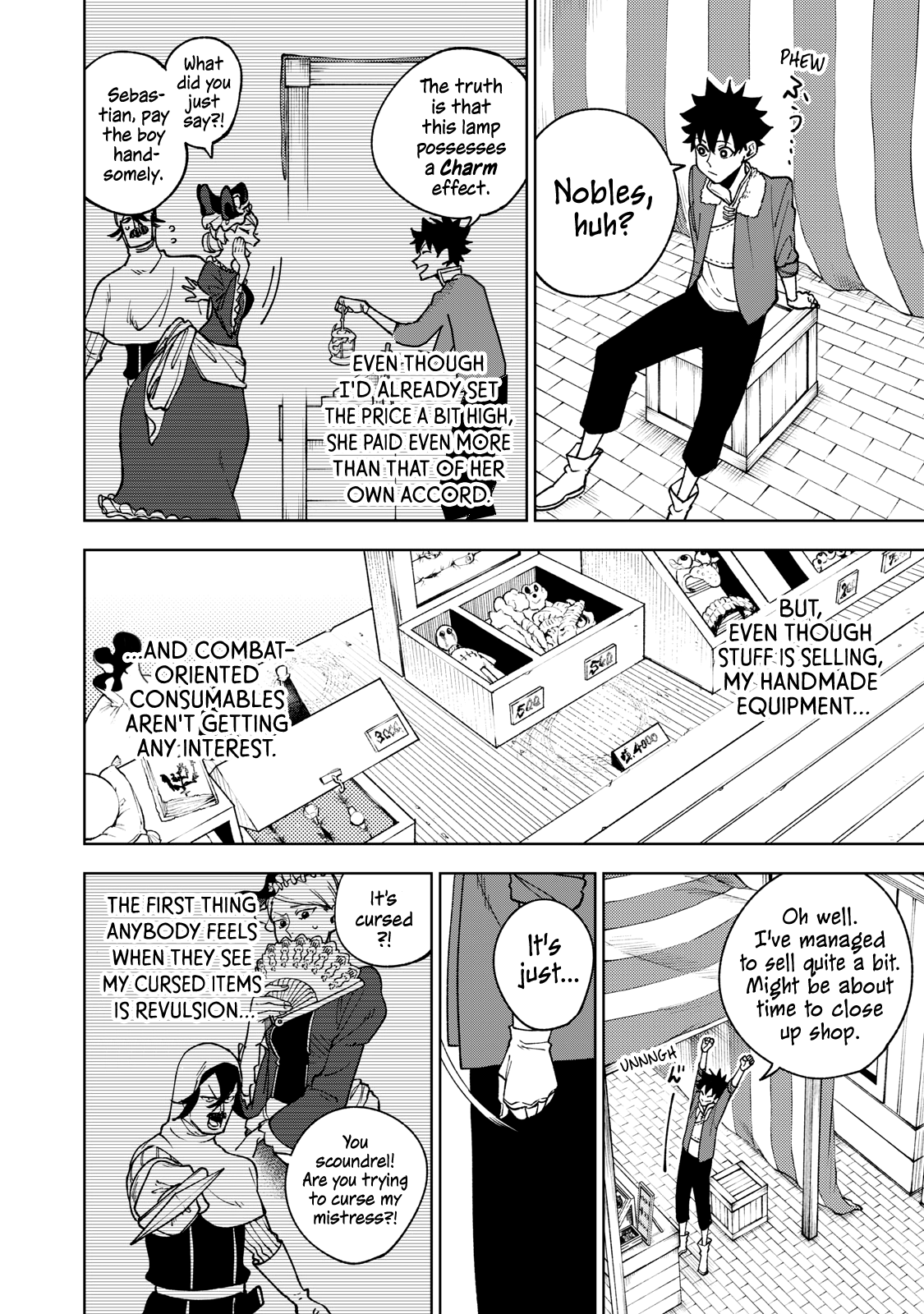 My S-Rank Party Fired Me For Being A Cursificer ~ I Can Only Make “Cursed Items”, But They’re Artifact Class! chapter 4 - page 20