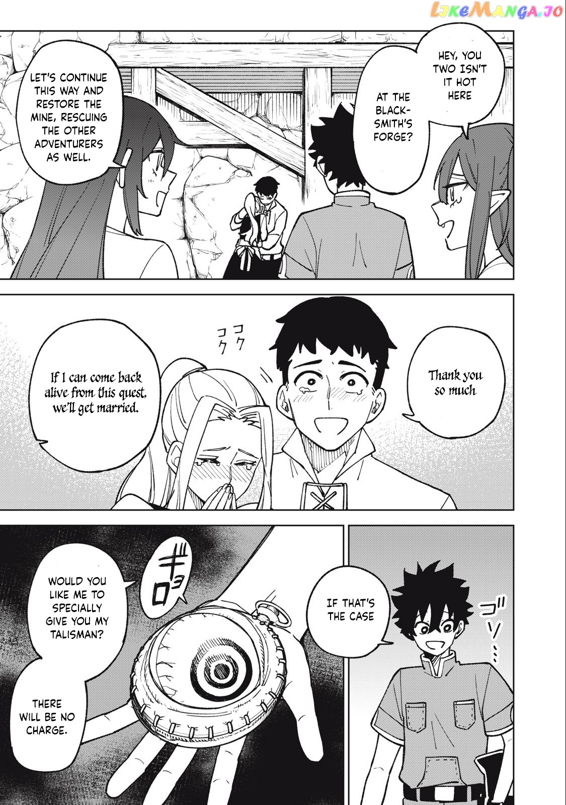 My S-Rank Party Fired Me For Being A Cursificer ~ I Can Only Make “Cursed Items”, But They’re Artifact Class! chapter 18.1 - page 4