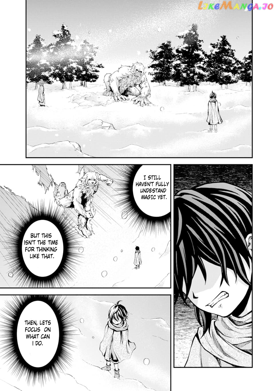 Saisoku Musou no B-kyuu Mahou Tsukai: Ippatsu Utareru Mae ni Senpatsu Uchikaesu! chapter 1 - page 42