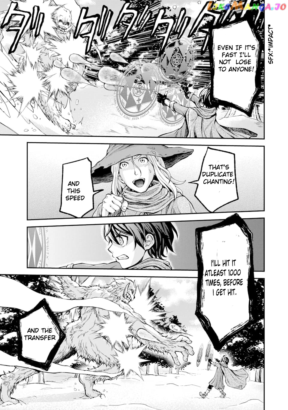 Saisoku Musou no B-kyuu Mahou Tsukai: Ippatsu Utareru Mae ni Senpatsu Uchikaesu! chapter 1 - page 46