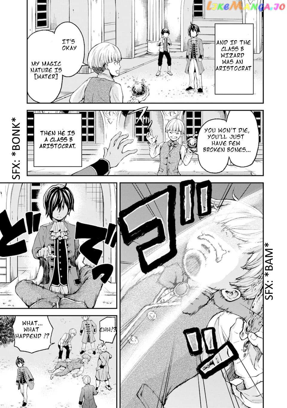 Saisoku Musou no B-kyuu Mahou Tsukai: Ippatsu Utareru Mae ni Senpatsu Uchikaesu! chapter 1.1 - page 5