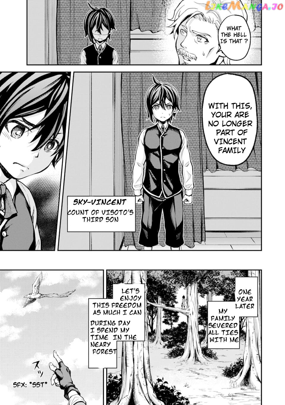 Saisoku Musou no B-kyuu Mahou Tsukai: Ippatsu Utareru Mae ni Senpatsu Uchikaesu! chapter 1.1 - page 8