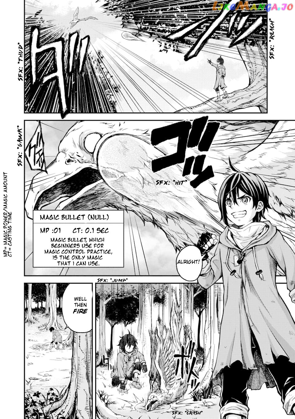 Saisoku Musou no B-kyuu Mahou Tsukai: Ippatsu Utareru Mae ni Senpatsu Uchikaesu! chapter 1.1 - page 9