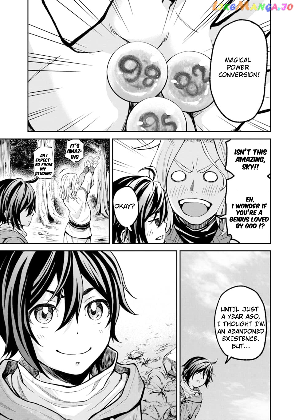Saisoku Musou no B-kyuu Mahou Tsukai: Ippatsu Utareru Mae ni Senpatsu Uchikaesu! chapter 1.2 - page 13