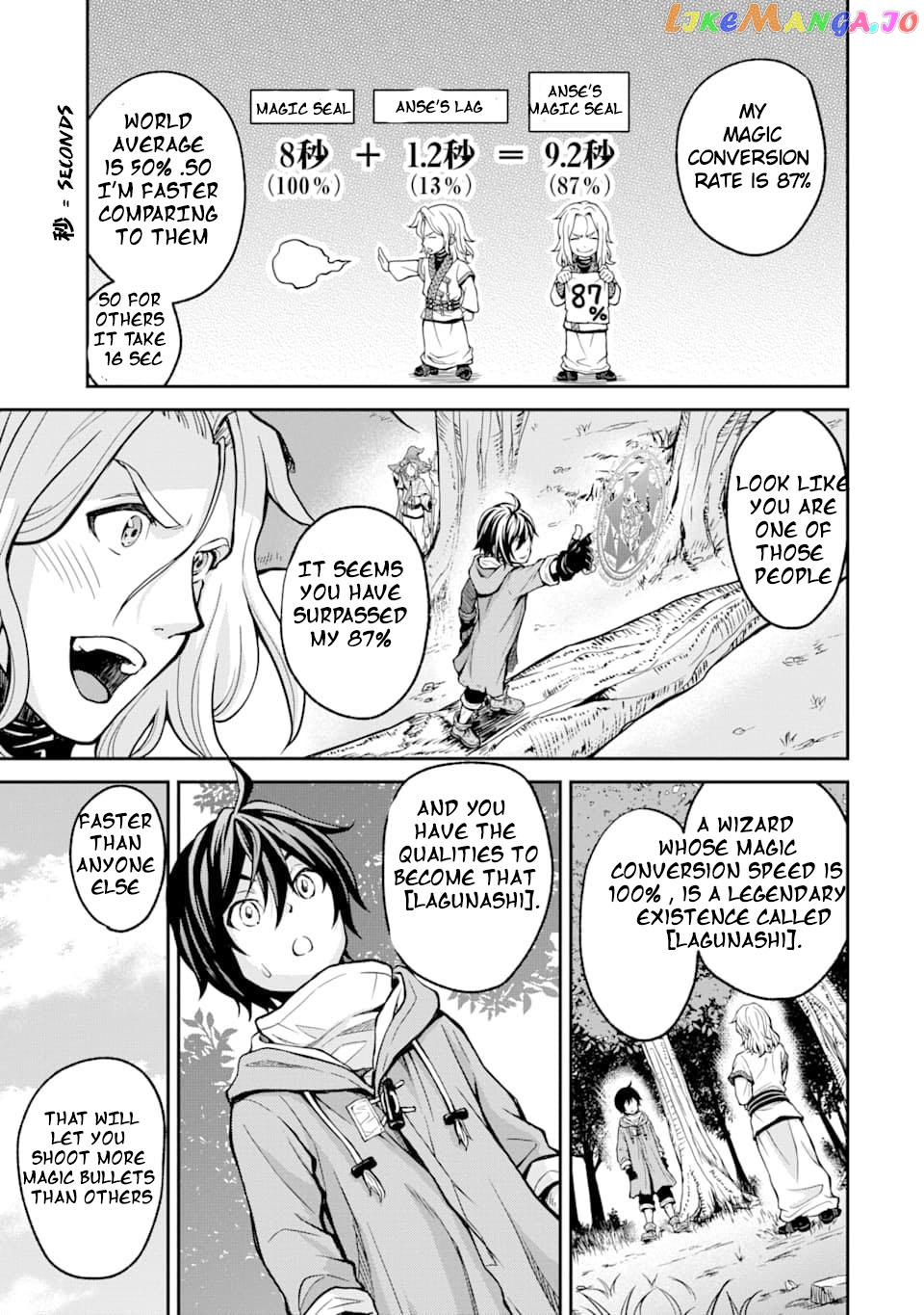 Saisoku Musou no B-kyuu Mahou Tsukai: Ippatsu Utareru Mae ni Senpatsu Uchikaesu! chapter 1.2 - page 5