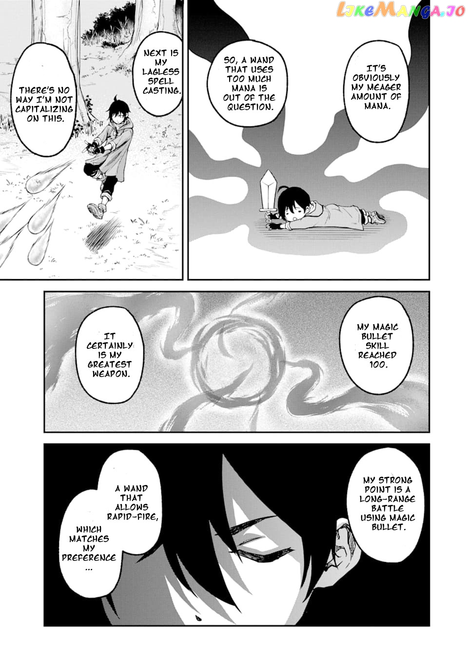Saisoku Musou no B-kyuu Mahou Tsukai: Ippatsu Utareru Mae ni Senpatsu Uchikaesu! chapter 2 - page 10
