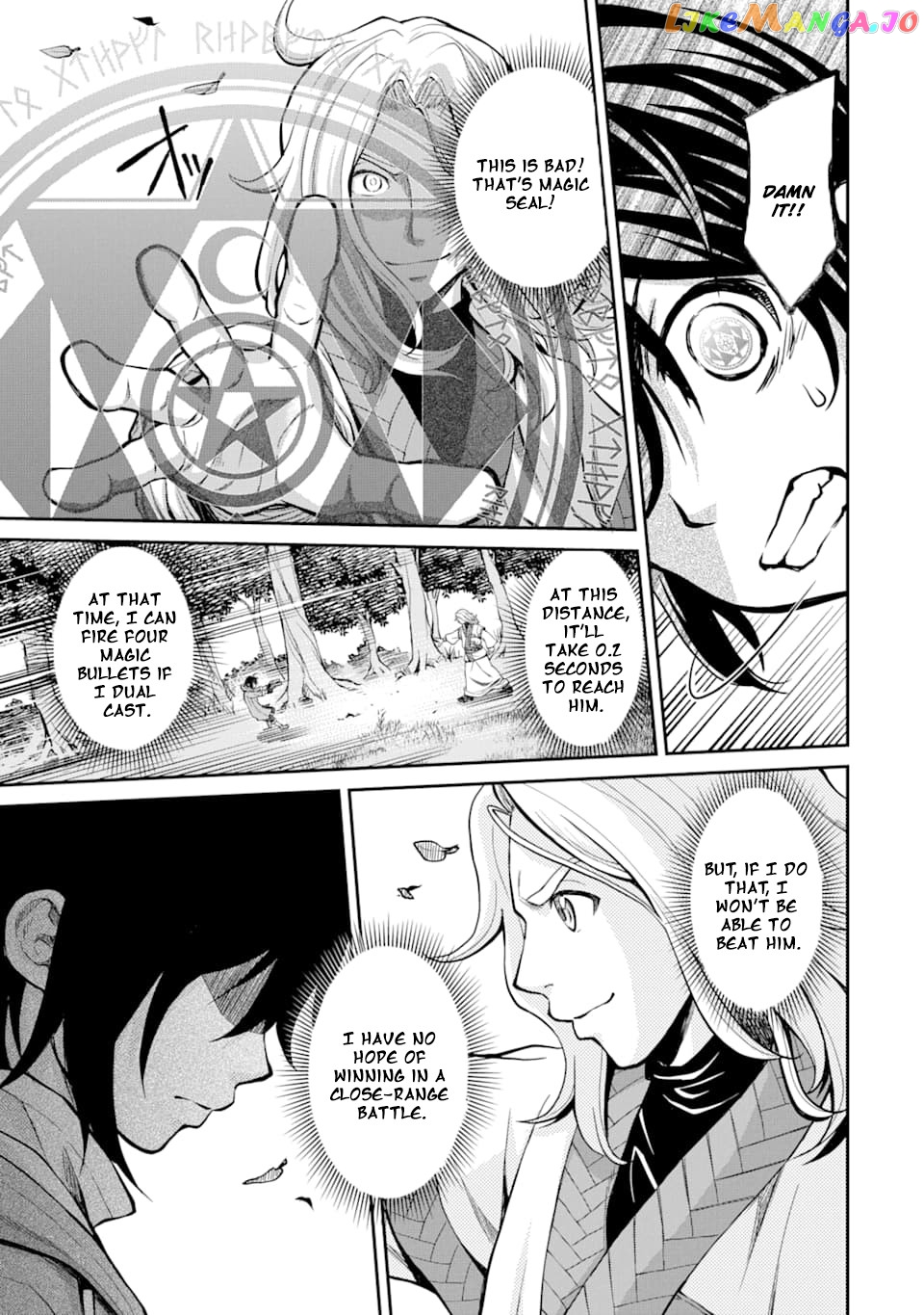 Saisoku Musou no B-kyuu Mahou Tsukai: Ippatsu Utareru Mae ni Senpatsu Uchikaesu! chapter 2 - page 31