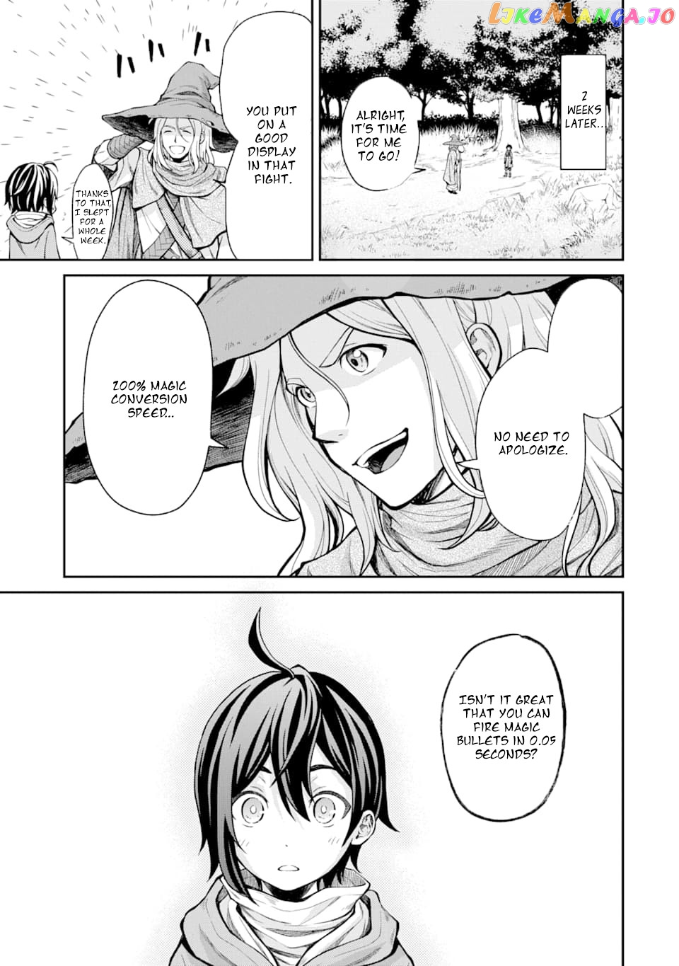 Saisoku Musou no B-kyuu Mahou Tsukai: Ippatsu Utareru Mae ni Senpatsu Uchikaesu! chapter 2 - page 37
