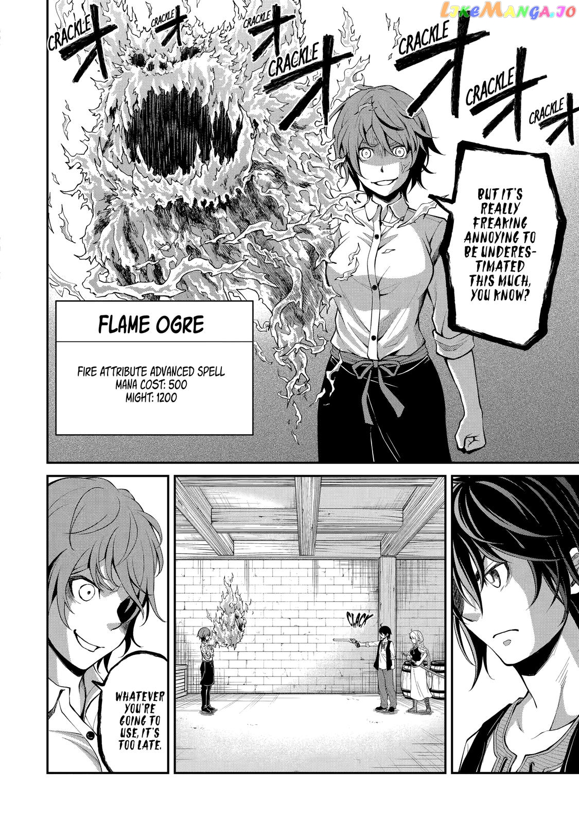 Saisoku Musou no B-kyuu Mahou Tsukai: Ippatsu Utareru Mae ni Senpatsu Uchikaesu! chapter 16 - page 10