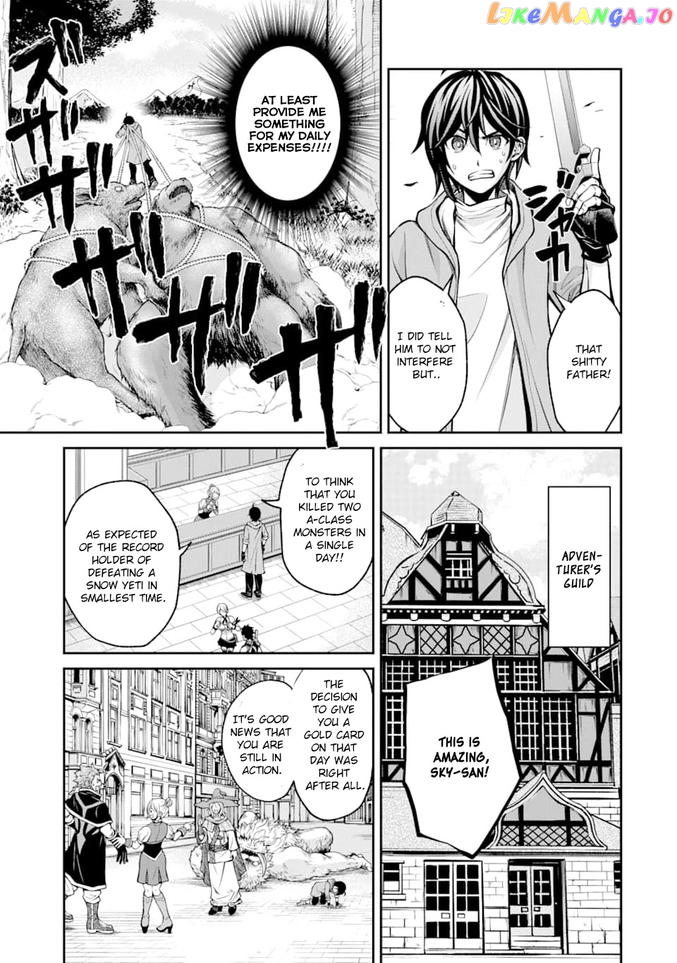 Saisoku Musou no B-kyuu Mahou Tsukai: Ippatsu Utareru Mae ni Senpatsu Uchikaesu! chapter 3 - page 10