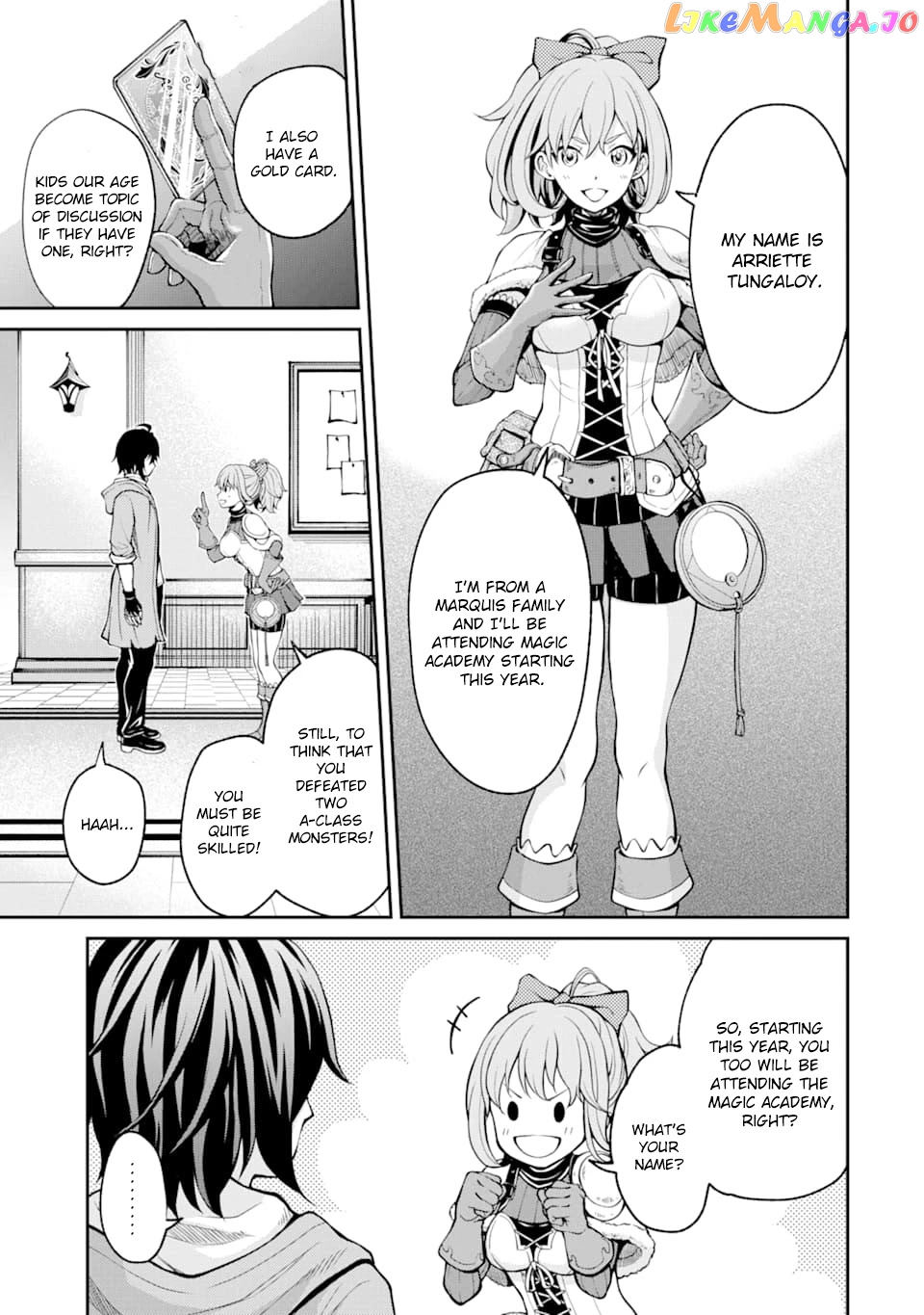 Saisoku Musou no B-kyuu Mahou Tsukai: Ippatsu Utareru Mae ni Senpatsu Uchikaesu! chapter 3 - page 12