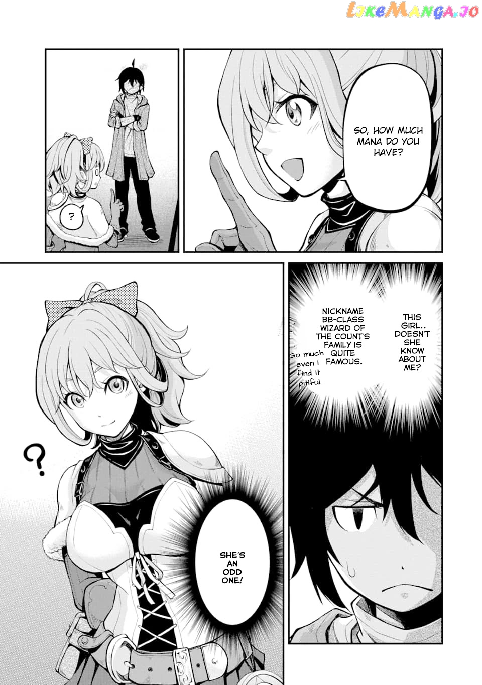 Saisoku Musou no B-kyuu Mahou Tsukai: Ippatsu Utareru Mae ni Senpatsu Uchikaesu! chapter 3 - page 14