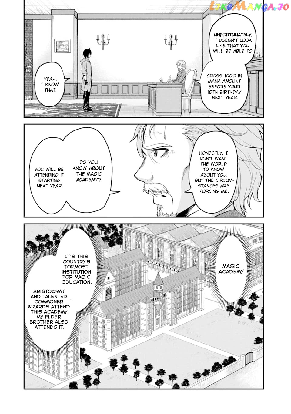 Saisoku Musou no B-kyuu Mahou Tsukai: Ippatsu Utareru Mae ni Senpatsu Uchikaesu! chapter 3 - page 3