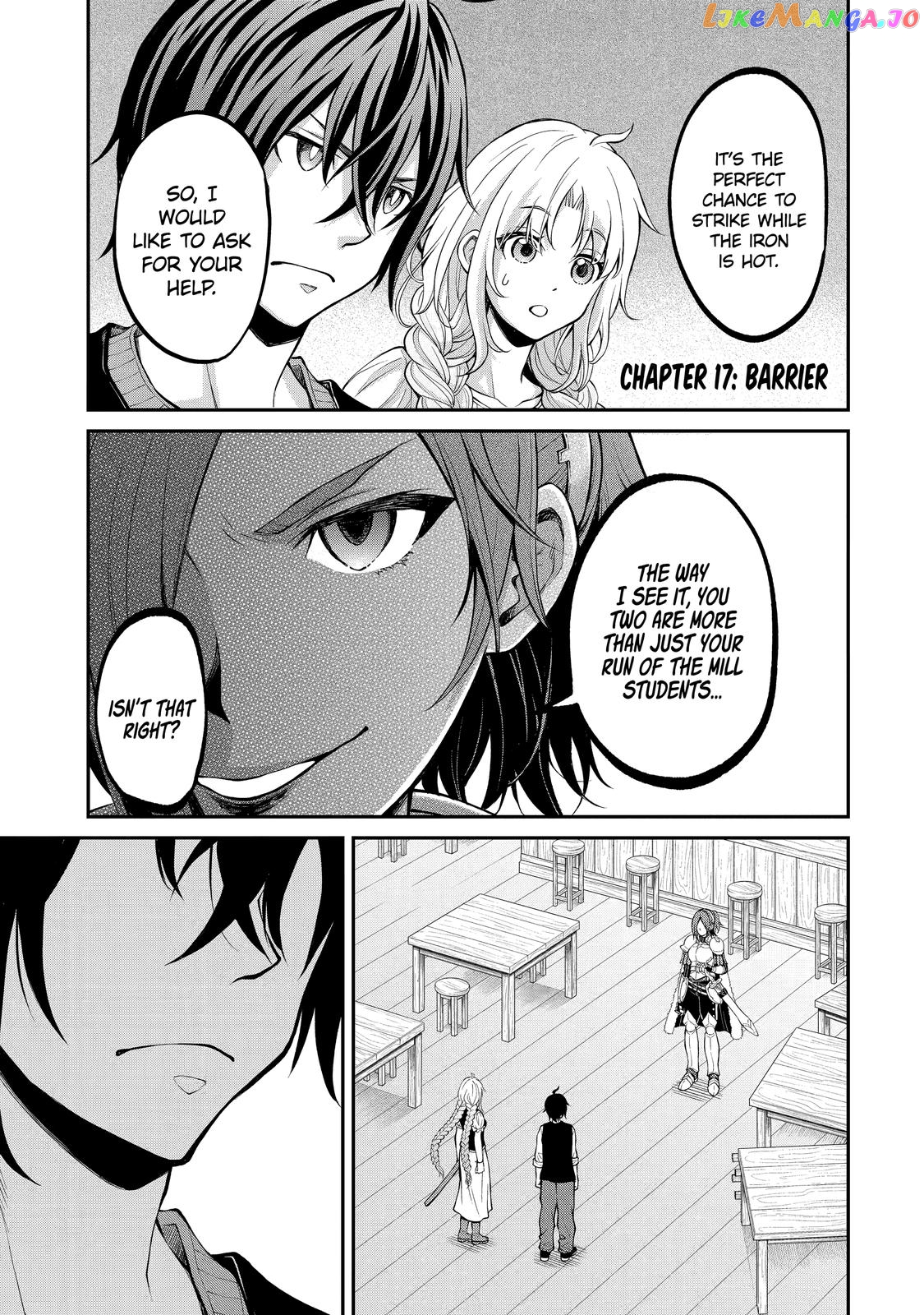 Saisoku Musou no B-kyuu Mahou Tsukai: Ippatsu Utareru Mae ni Senpatsu Uchikaesu! chapter 17 - page 1