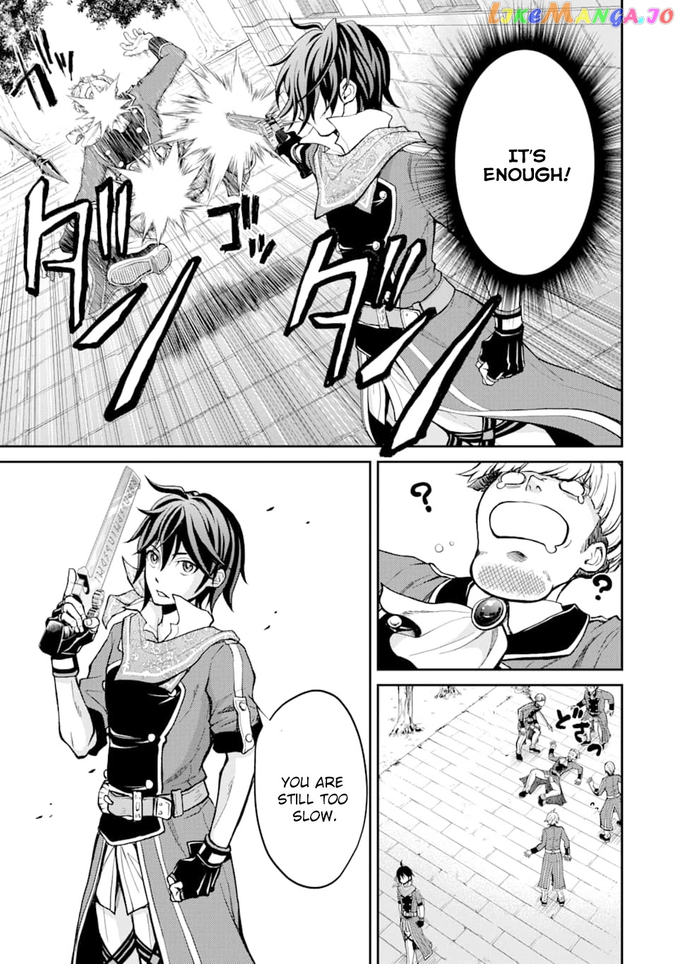Saisoku Musou no B-kyuu Mahou Tsukai: Ippatsu Utareru Mae ni Senpatsu Uchikaesu! chapter 4 - page 12