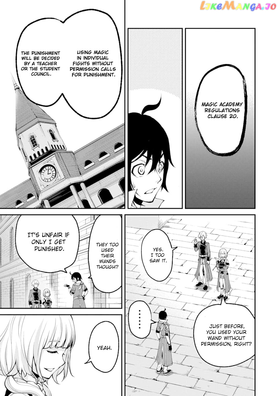 Saisoku Musou no B-kyuu Mahou Tsukai: Ippatsu Utareru Mae ni Senpatsu Uchikaesu! chapter 4 - page 24