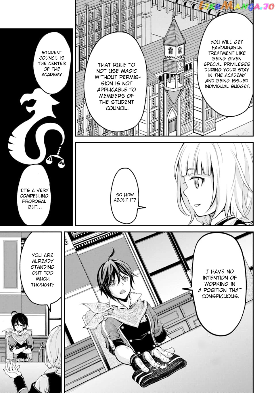 Saisoku Musou no B-kyuu Mahou Tsukai: Ippatsu Utareru Mae ni Senpatsu Uchikaesu! chapter 4 - page 28
