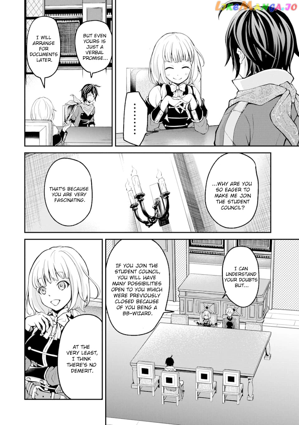 Saisoku Musou no B-kyuu Mahou Tsukai: Ippatsu Utareru Mae ni Senpatsu Uchikaesu! chapter 4 - page 35
