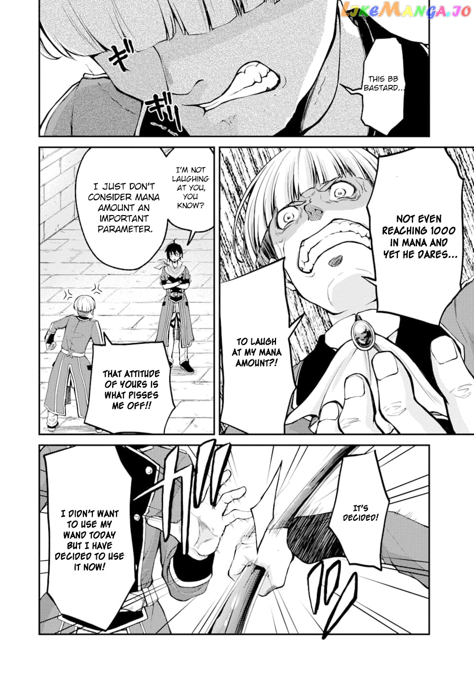 Saisoku Musou no B-kyuu Mahou Tsukai: Ippatsu Utareru Mae ni Senpatsu Uchikaesu! chapter 4 - page 7
