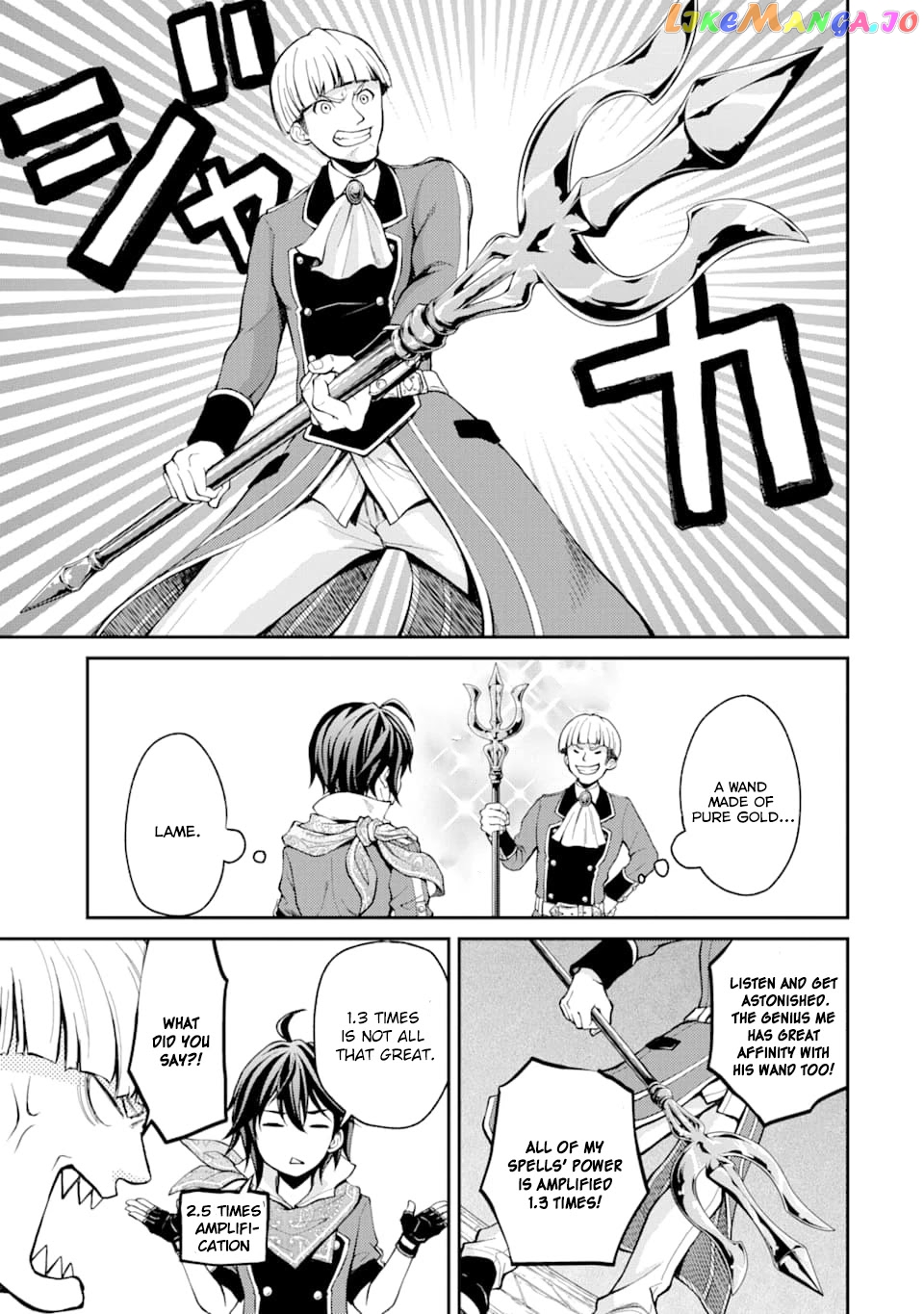 Saisoku Musou no B-kyuu Mahou Tsukai: Ippatsu Utareru Mae ni Senpatsu Uchikaesu! chapter 4 - page 8
