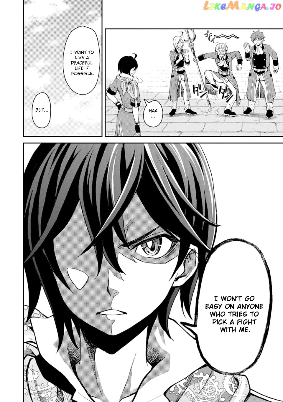 Saisoku Musou no B-kyuu Mahou Tsukai: Ippatsu Utareru Mae ni Senpatsu Uchikaesu! chapter 4 - page 9