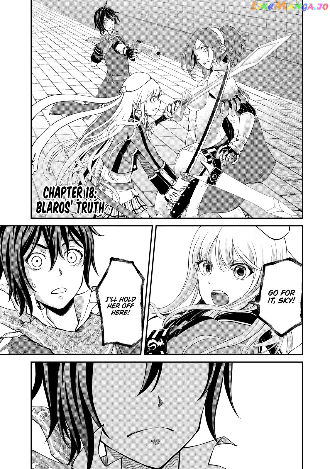Saisoku Musou no B-kyuu Mahou Tsukai: Ippatsu Utareru Mae ni Senpatsu Uchikaesu! chapter 18 - page 1