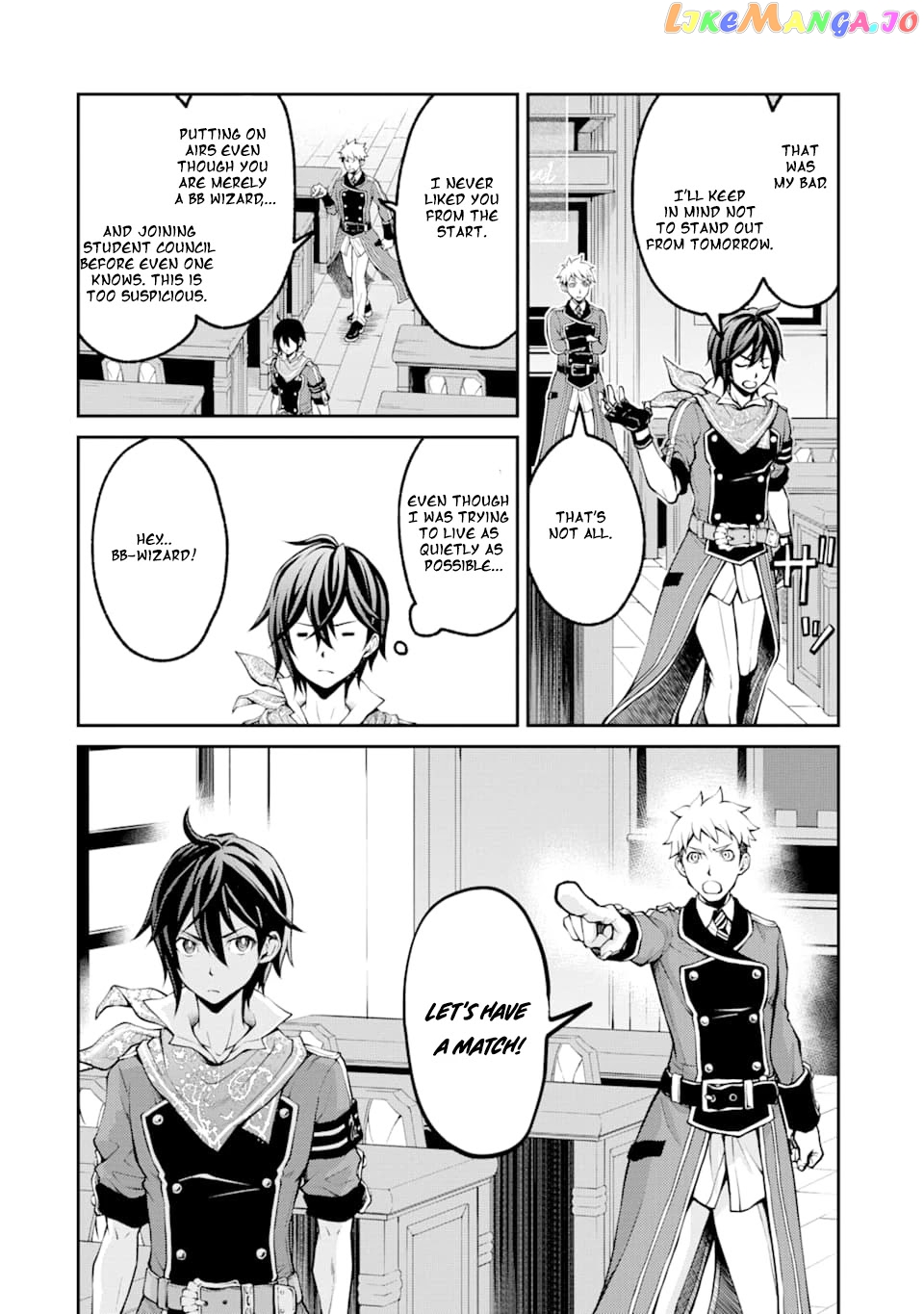 Saisoku Musou no B-kyuu Mahou Tsukai: Ippatsu Utareru Mae ni Senpatsu Uchikaesu! chapter 5 - page 11