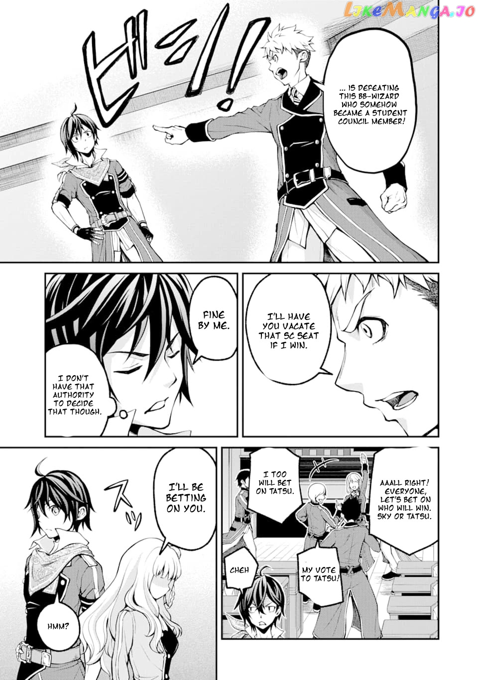Saisoku Musou no B-kyuu Mahou Tsukai: Ippatsu Utareru Mae ni Senpatsu Uchikaesu! chapter 5 - page 14