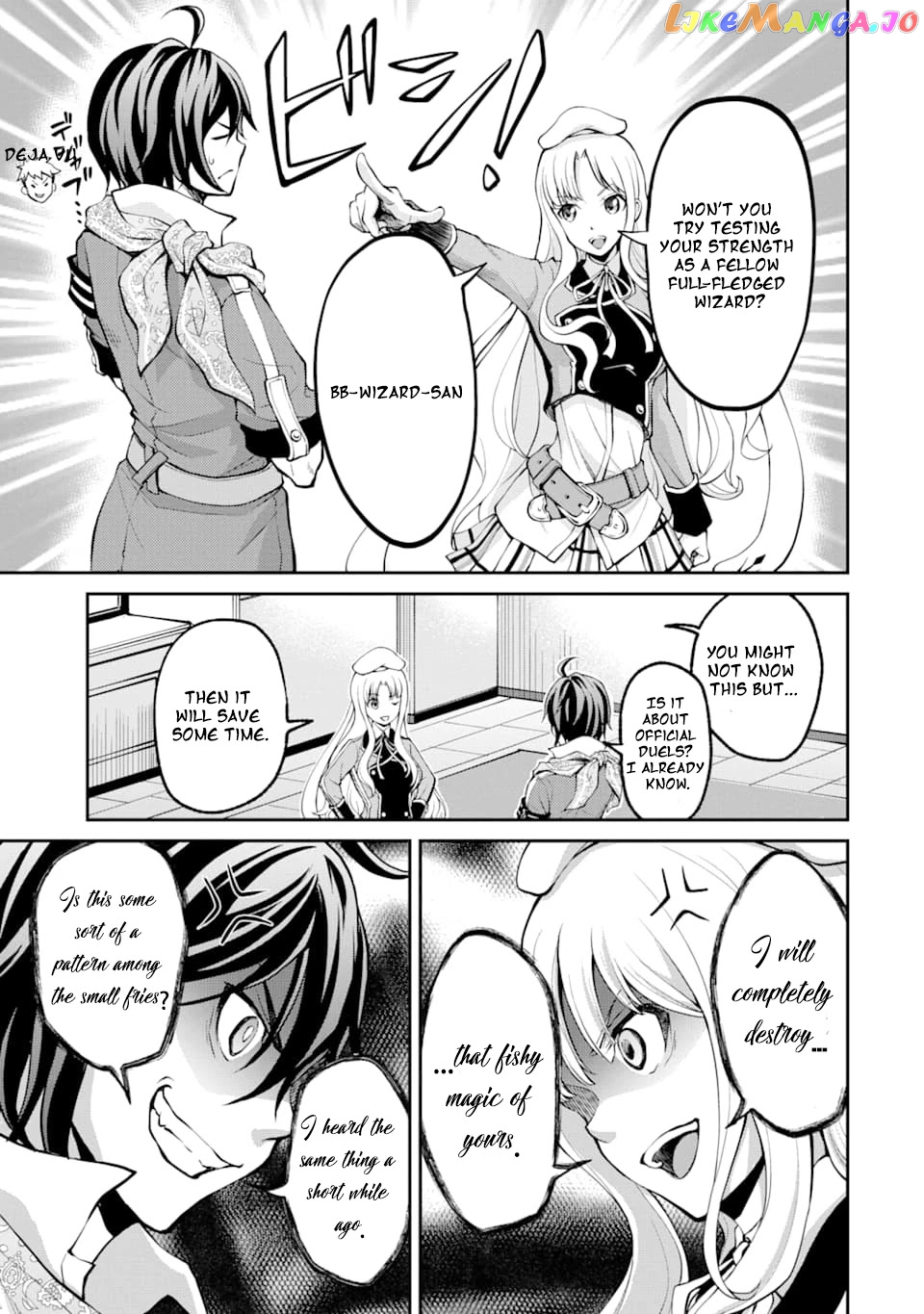 Saisoku Musou no B-kyuu Mahou Tsukai: Ippatsu Utareru Mae ni Senpatsu Uchikaesu! chapter 5 - page 20