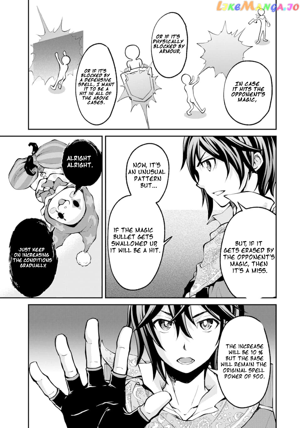 Saisoku Musou no B-kyuu Mahou Tsukai: Ippatsu Utareru Mae ni Senpatsu Uchikaesu! chapter 5 - page 30