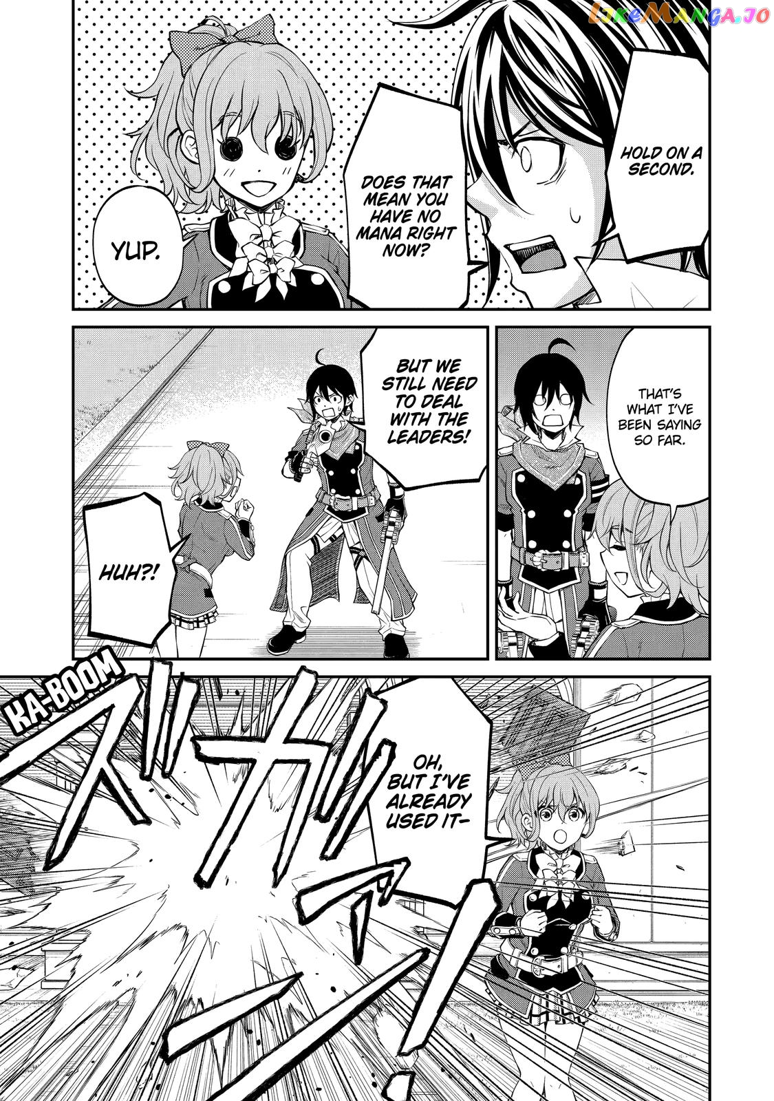 Saisoku Musou no B-kyuu Mahou Tsukai: Ippatsu Utareru Mae ni Senpatsu Uchikaesu! chapter 19 - page 28