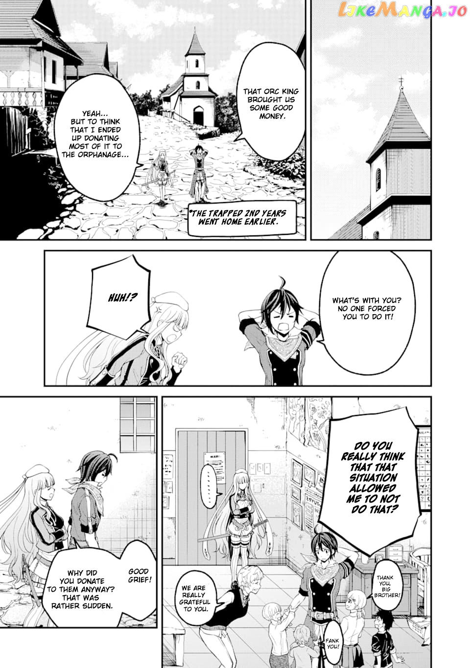 Saisoku Musou no B-kyuu Mahou Tsukai: Ippatsu Utareru Mae ni Senpatsu Uchikaesu! chapter 6 - page 32