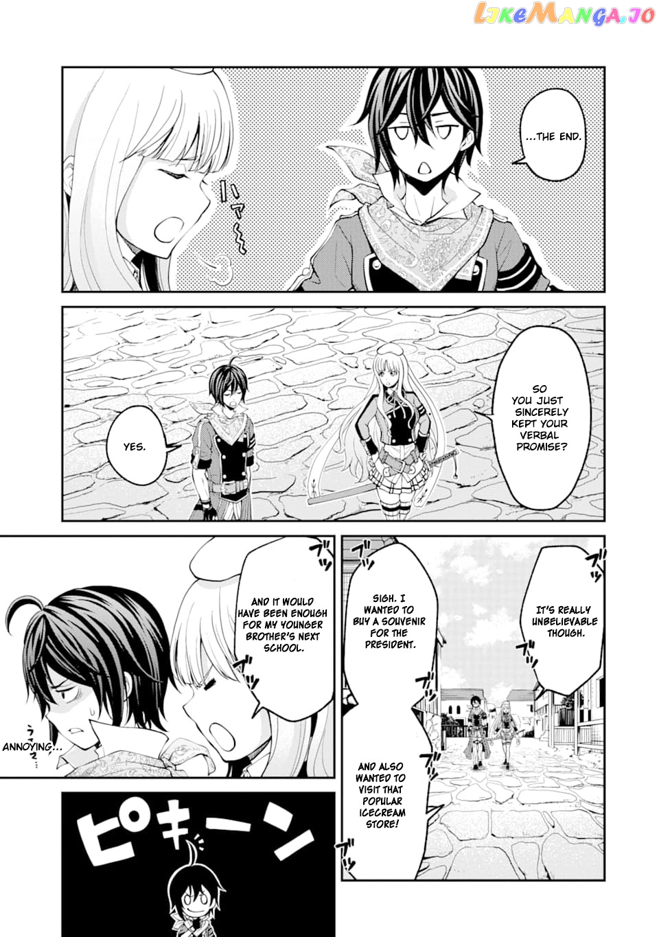Saisoku Musou no B-kyuu Mahou Tsukai: Ippatsu Utareru Mae ni Senpatsu Uchikaesu! chapter 6 - page 36