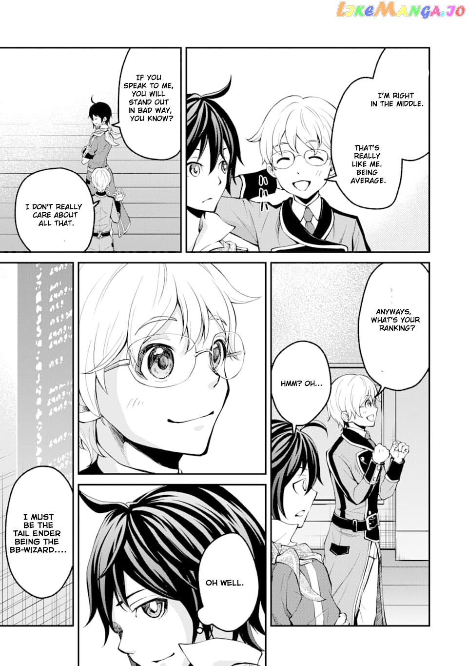 Saisoku Musou no B-kyuu Mahou Tsukai: Ippatsu Utareru Mae ni Senpatsu Uchikaesu! chapter 6 - page 40