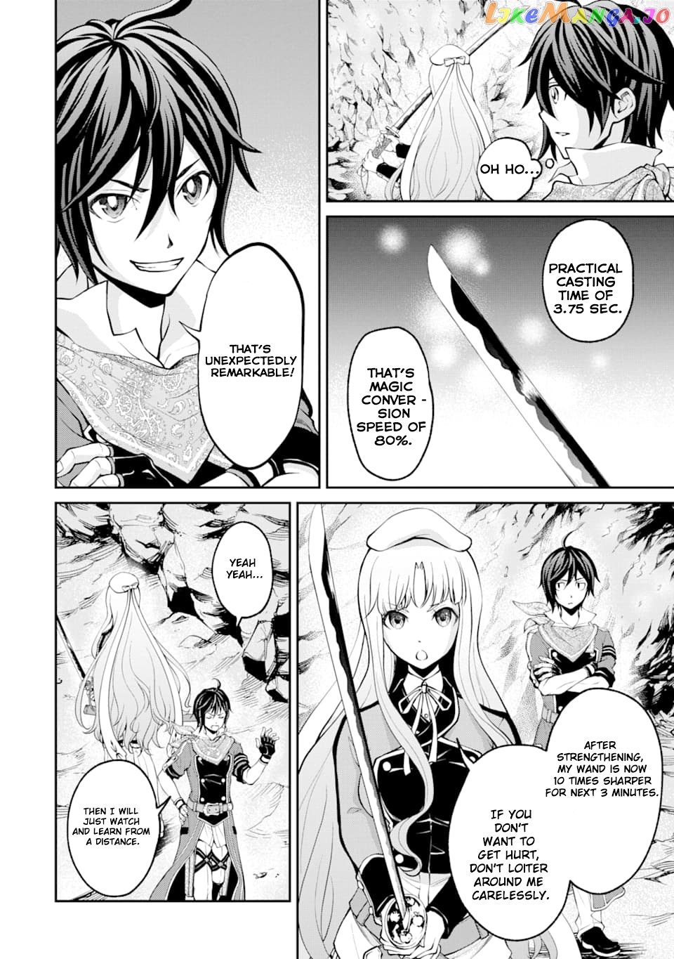 Saisoku Musou no B-kyuu Mahou Tsukai: Ippatsu Utareru Mae ni Senpatsu Uchikaesu! chapter 6 - page 5