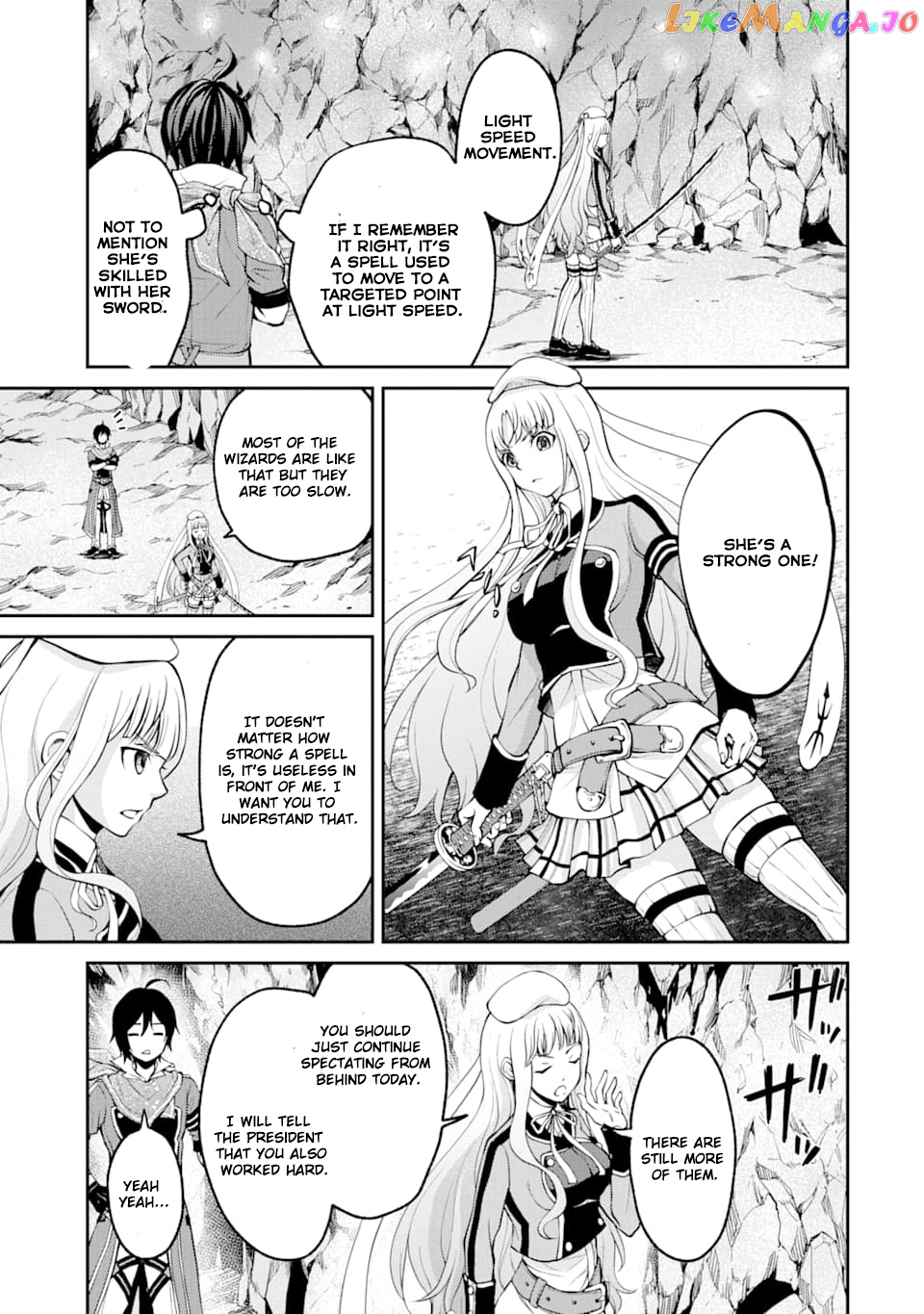 Saisoku Musou no B-kyuu Mahou Tsukai: Ippatsu Utareru Mae ni Senpatsu Uchikaesu! chapter 6 - page 8