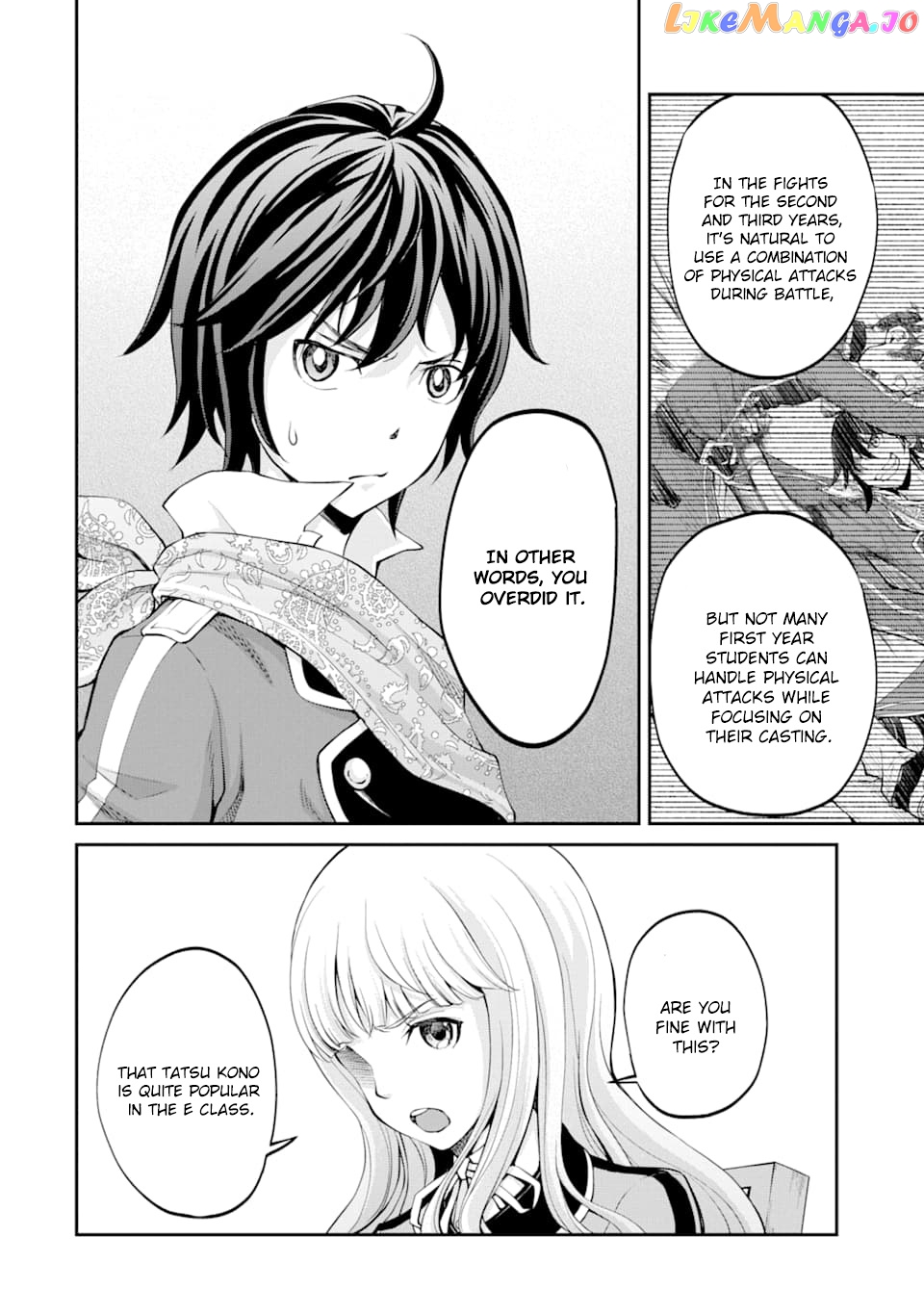 Saisoku Musou no B-kyuu Mahou Tsukai: Ippatsu Utareru Mae ni Senpatsu Uchikaesu! chapter 7 - page 22