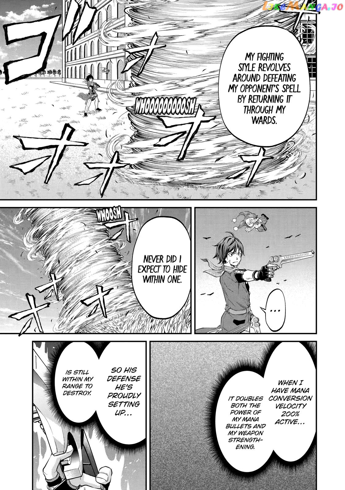 Saisoku Musou no B-kyuu Mahou Tsukai: Ippatsu Utareru Mae ni Senpatsu Uchikaesu! chapter 21 - page 22