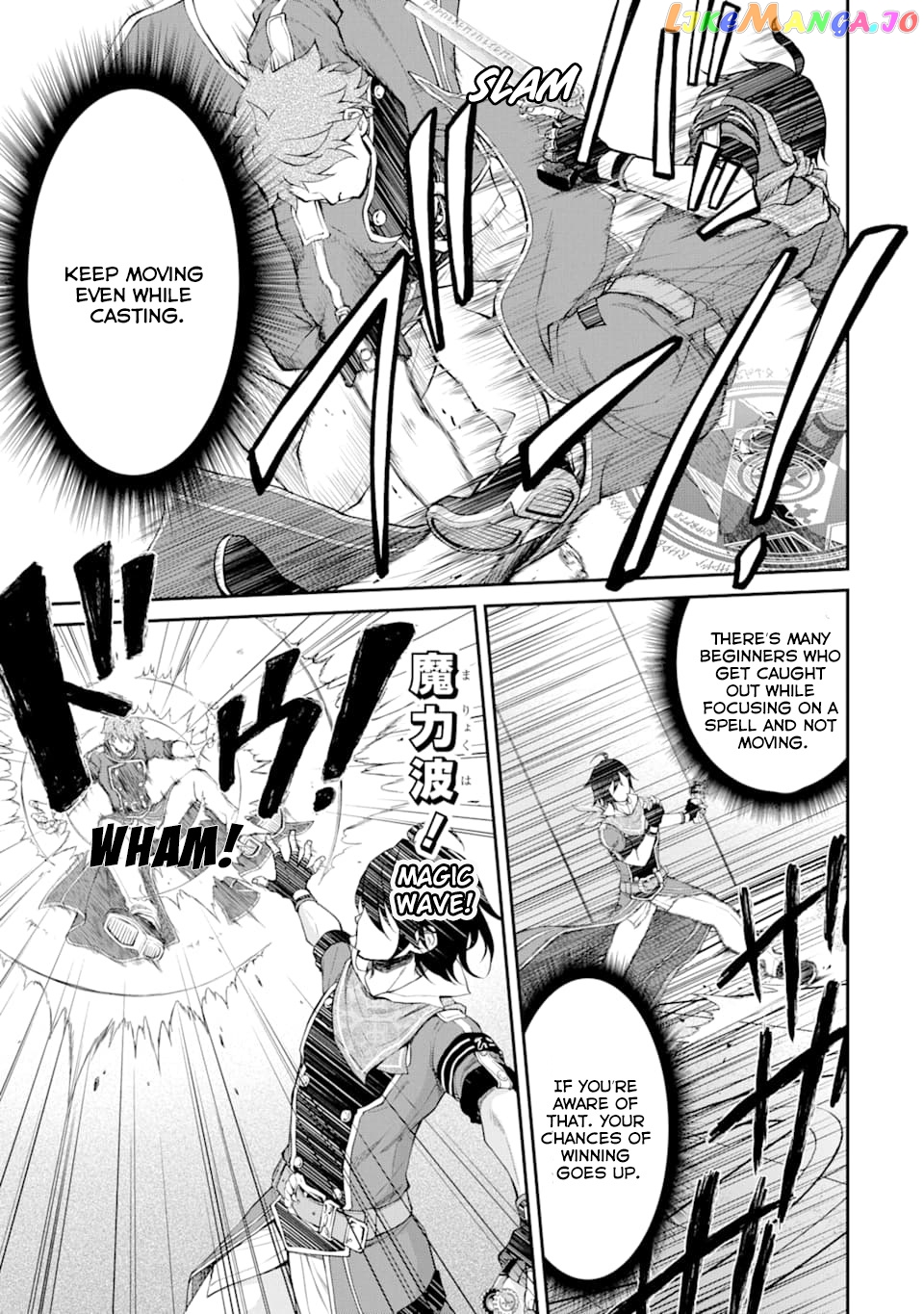 Saisoku Musou no B-kyuu Mahou Tsukai: Ippatsu Utareru Mae ni Senpatsu Uchikaesu! chapter 8 - page 34