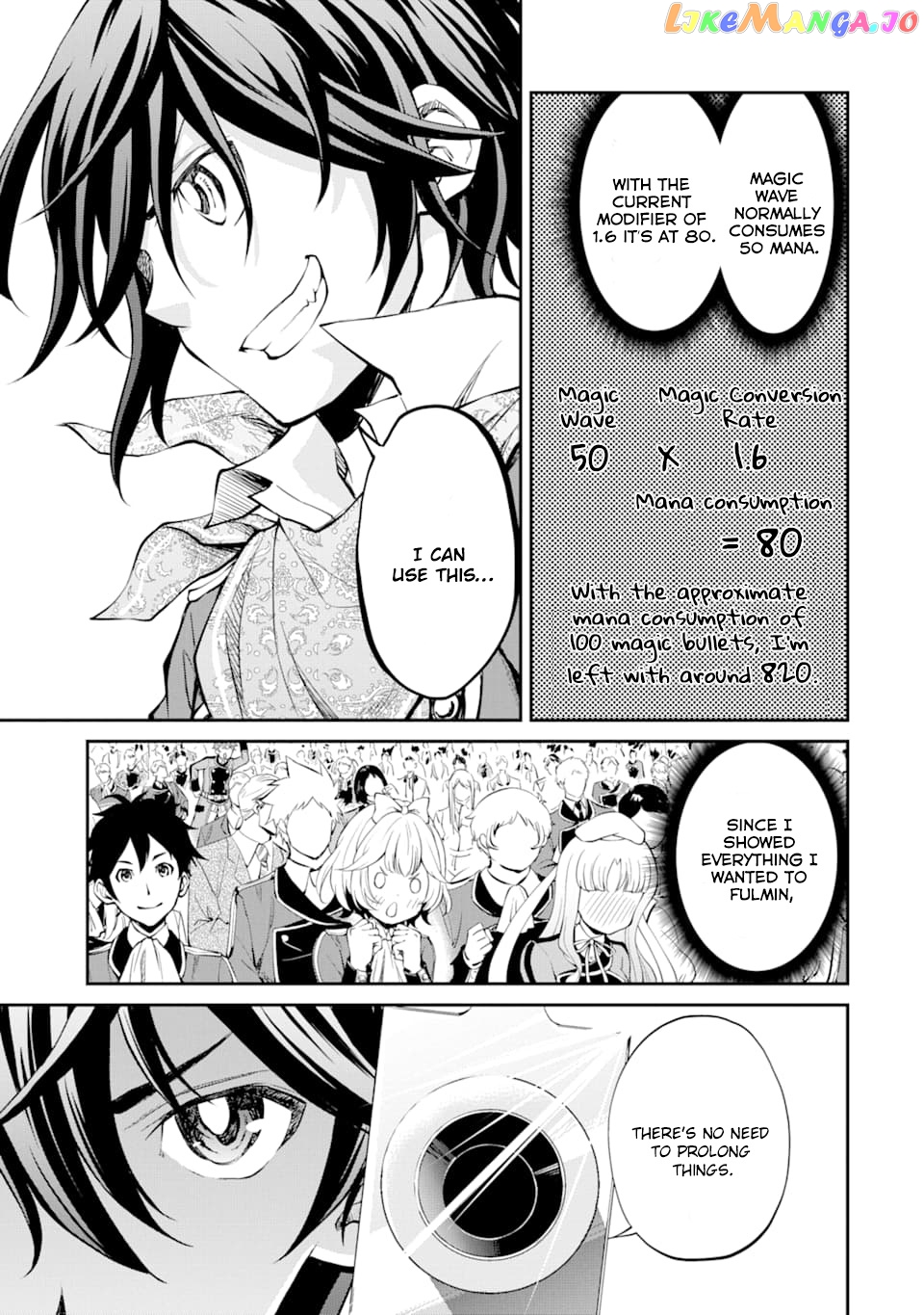 Saisoku Musou no B-kyuu Mahou Tsukai: Ippatsu Utareru Mae ni Senpatsu Uchikaesu! chapter 8 - page 36