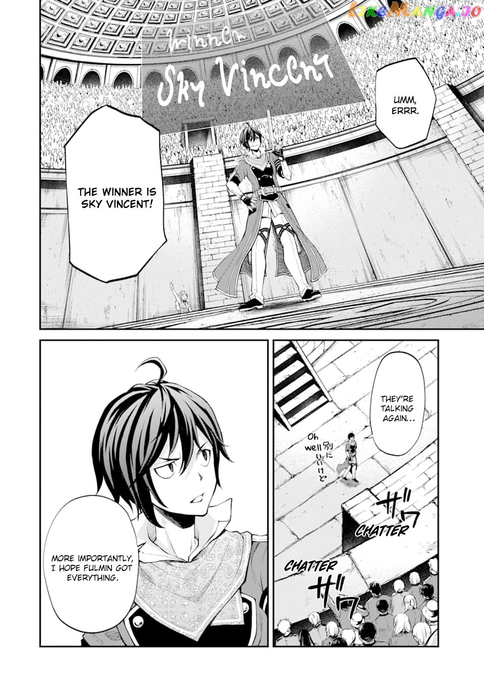 Saisoku Musou no B-kyuu Mahou Tsukai: Ippatsu Utareru Mae ni Senpatsu Uchikaesu! chapter 8 - page 39