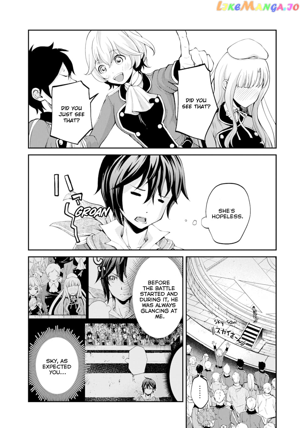 Saisoku Musou no B-kyuu Mahou Tsukai: Ippatsu Utareru Mae ni Senpatsu Uchikaesu! chapter 8 - page 40