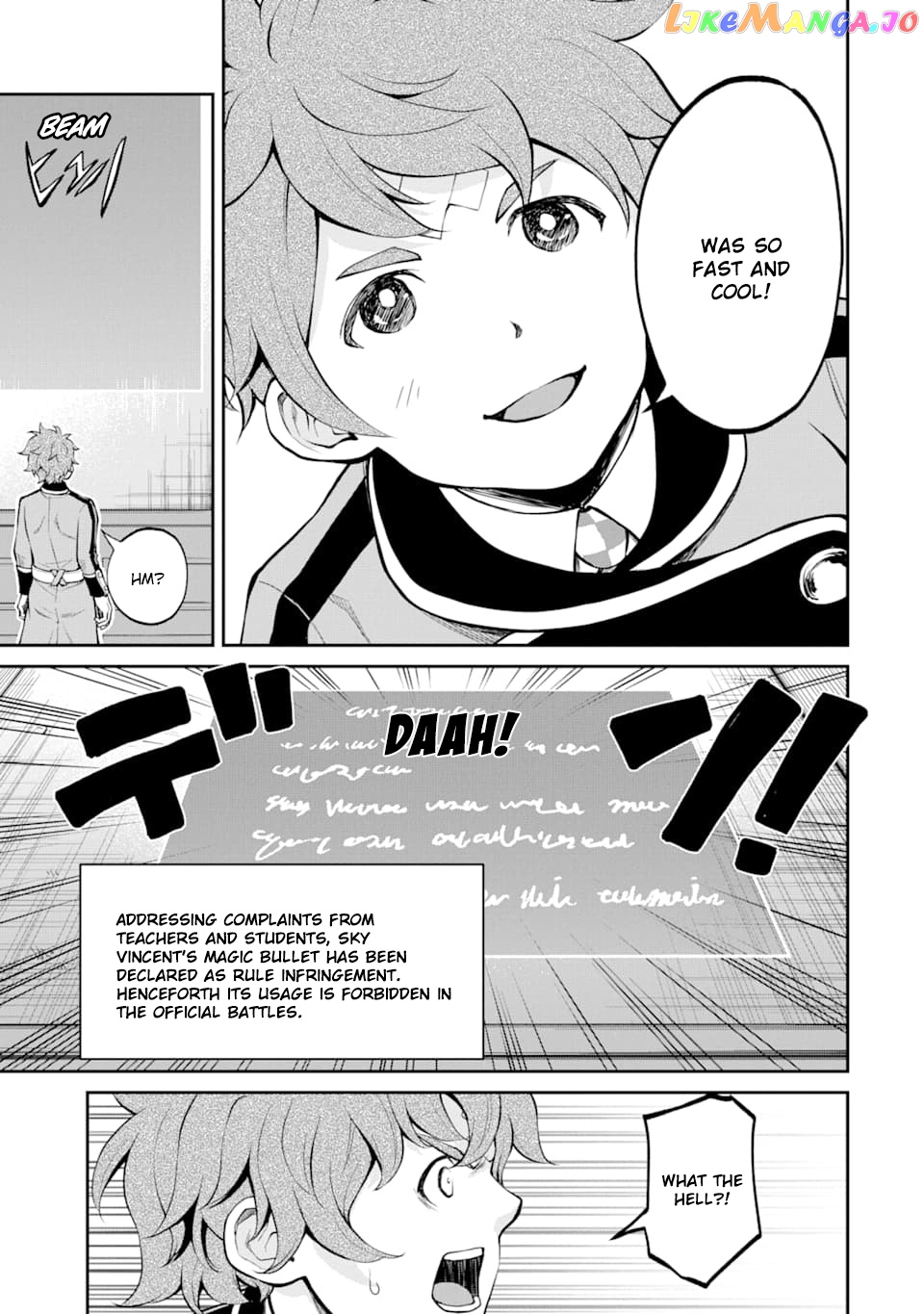 Saisoku Musou no B-kyuu Mahou Tsukai: Ippatsu Utareru Mae ni Senpatsu Uchikaesu! chapter 9 - page 14