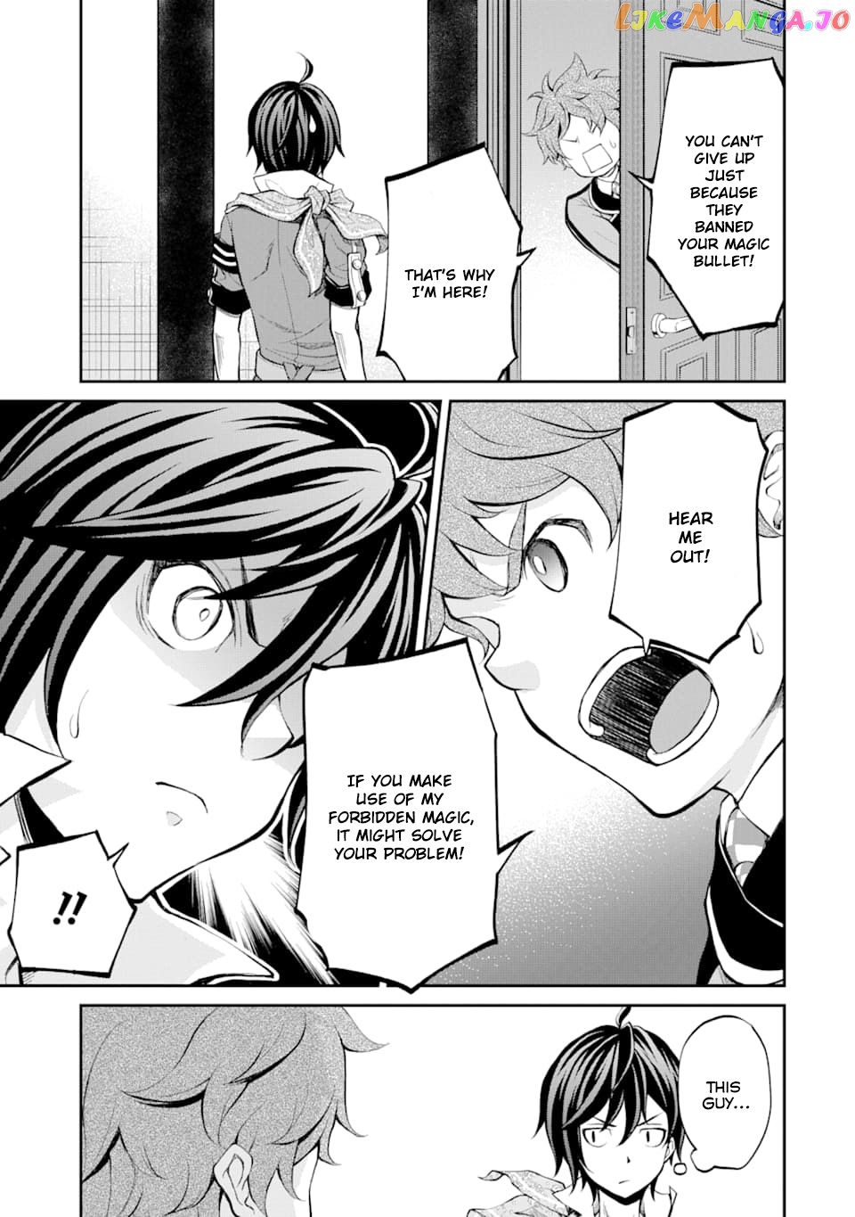 Saisoku Musou no B-kyuu Mahou Tsukai: Ippatsu Utareru Mae ni Senpatsu Uchikaesu! chapter 9 - page 24